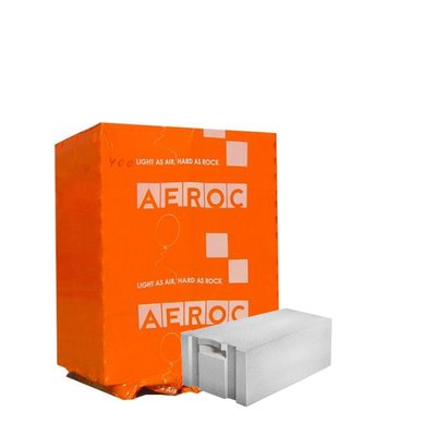 Газоблок AEROC Обухов 200 мм Паз-гребень D400 S-23123 фото